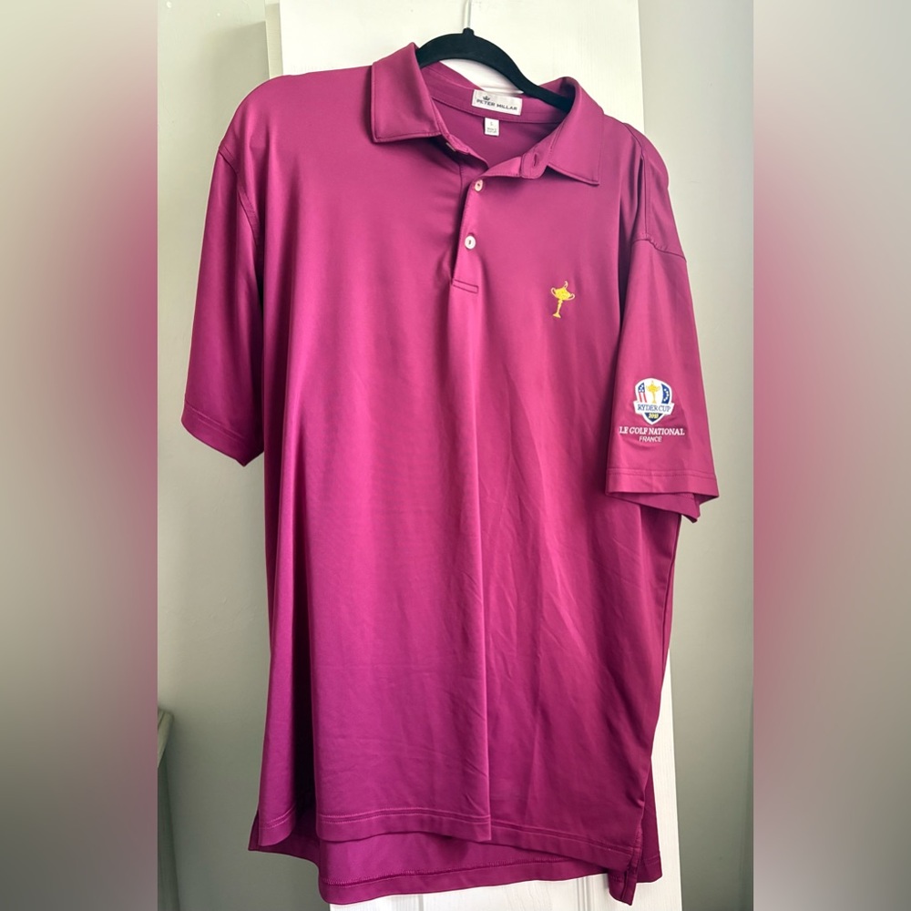 Peter Millar Ryder Cup Polo  Golf Shirt Classic Style